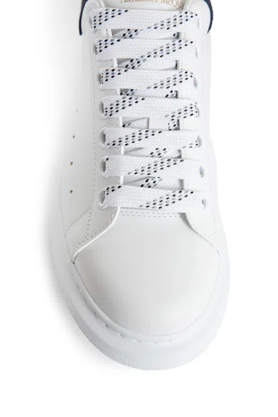 Alexander Mcqueen Black And White Low Top Sneakers With Logo Lettering On The Tongue And Contrasting Heel With Logo Le In Neutral