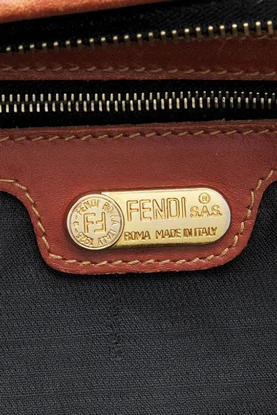 Pre-owned Fendi Pequin Handbag In Multi