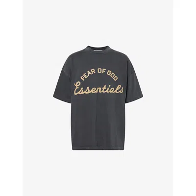 Essentials Faded Black T-shirt In Black