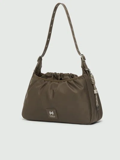 Marella Rectangular Shoulder Bag In Brown