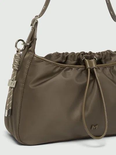 Marella Rectangular Shoulder Bag In Brown