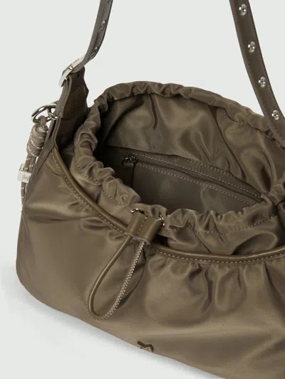 Marella Rectangular Shoulder Bag In Brown