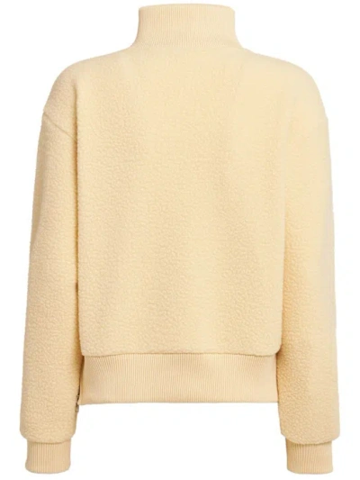 Varley Jaylin High Pile Fleece Half-zip Pullover In Brown