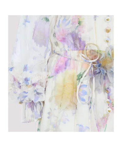 Zimmermann Ruffled Jumpsuit In Multi