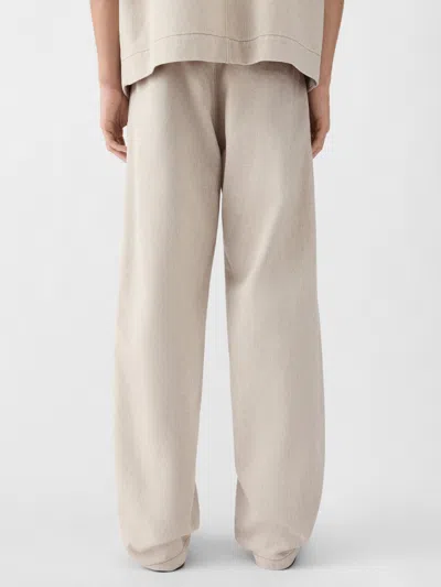 Jacquemus Belt Loop Jeans In Gold