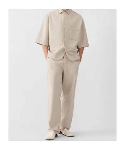 Jacquemus Belt Loop Jeans In Gold