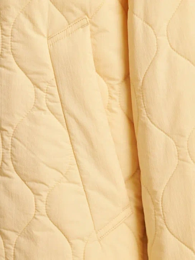 Varley Luca Quilted Jacket In Brown