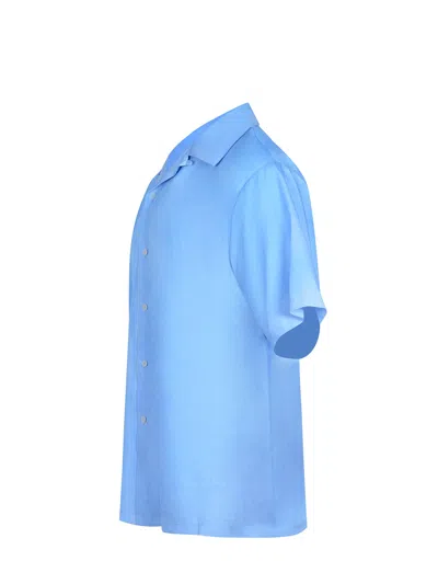 Msgm Shirt In Blue