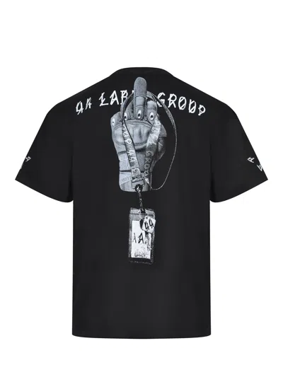 44 Label Group T-shirt In Black
