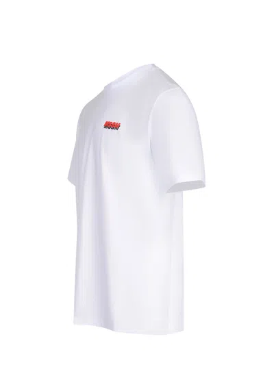 Msgm T-shirt In White