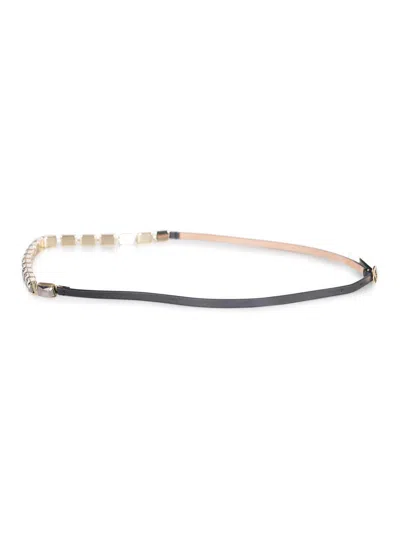 Max Mara Buckle Belt In Black
