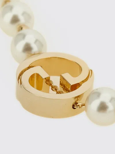 Gucci ' Interlocking' Necklace In Gold