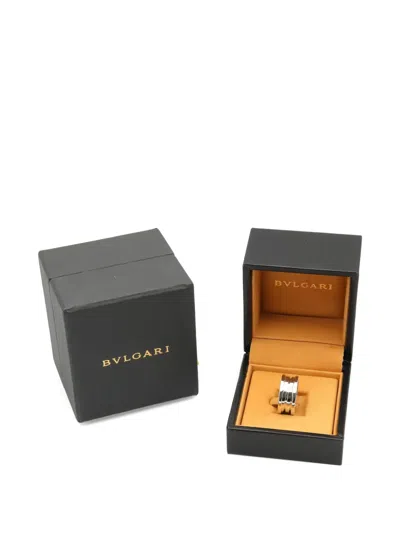 Pre-owned Bvlgari 2010s B-zero1 Ring In Silver