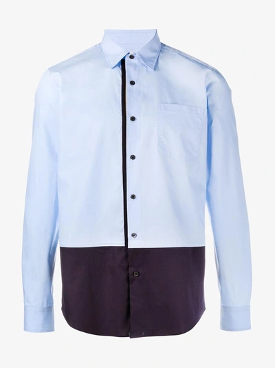 Dries Van Noten Two-tone Shirt