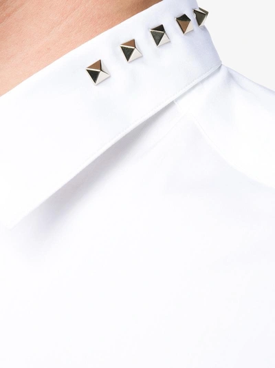 Shop Valentino Studded Collar Shirt