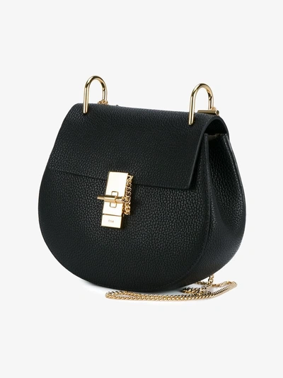 Shop Chloé Ladies Black Sophisticated Small Drew Shoulder Bag