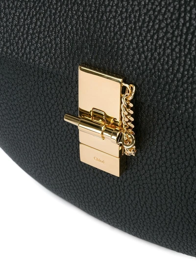 Shop Chloé Ladies Black Sophisticated Small Drew Shoulder Bag