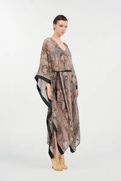 Roberto Cavalli Python Print Kaftan