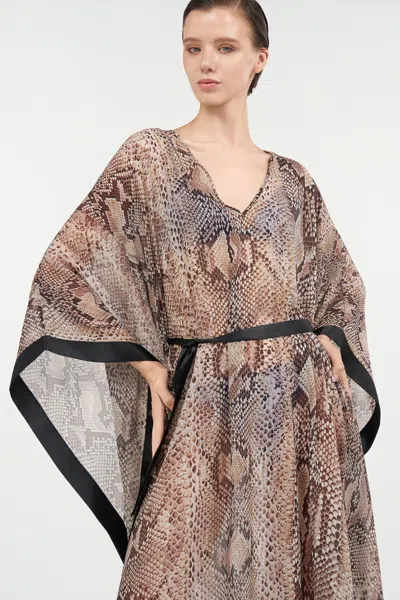 Roberto Cavalli Python Print Kaftan