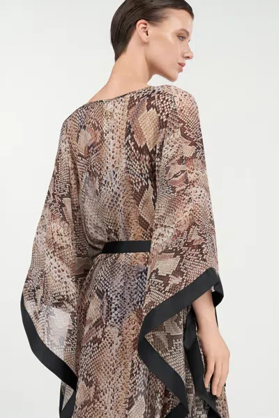 Roberto Cavalli Python Print Kaftan