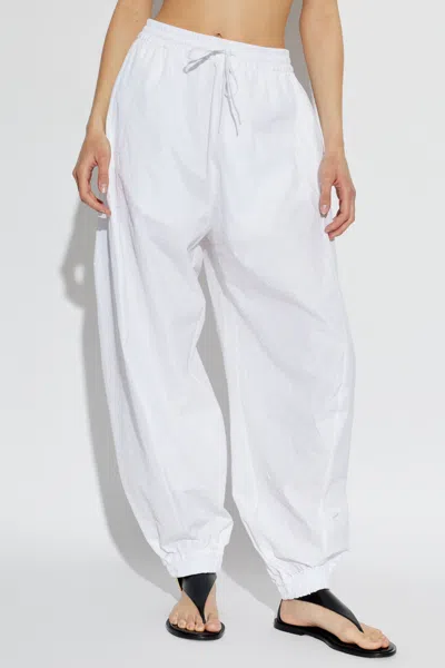 Rohe Róhe Balloon Drawstring Pants In White
