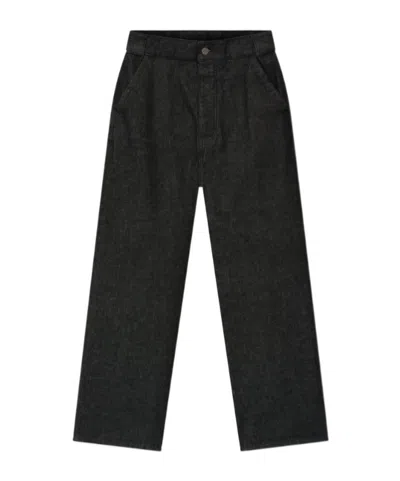 Essentials Work Logo Jeans In Black