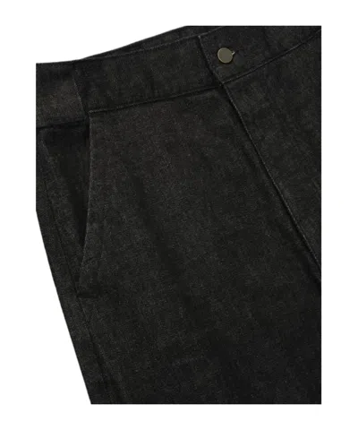 Essentials Work Logo Jeans In Black