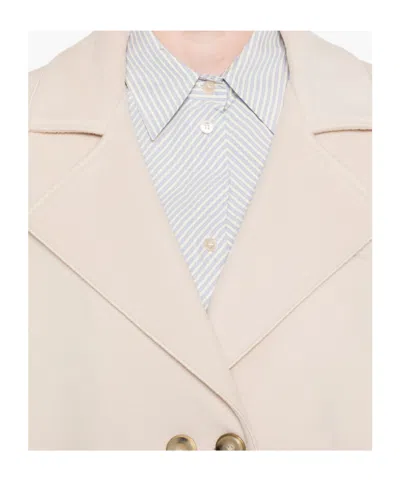 Forte Forte Double-breasted Patch-pocket Jacket In Neutral