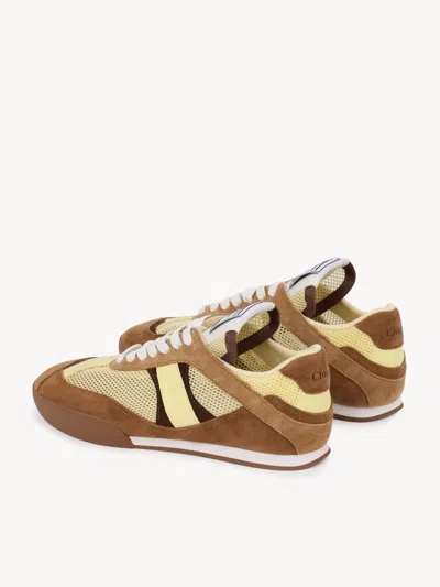 Chloé Lace-up Sneakers In Multi