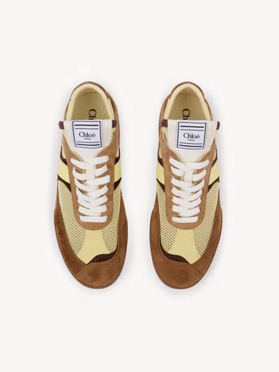 Chloé Lace-up Sneakers In Multi