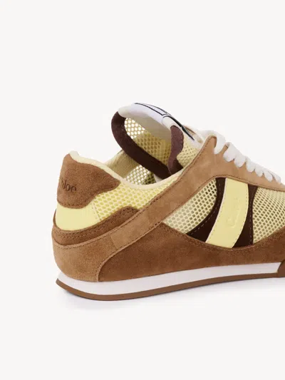 Chloé Lace-up Sneakers In Multi