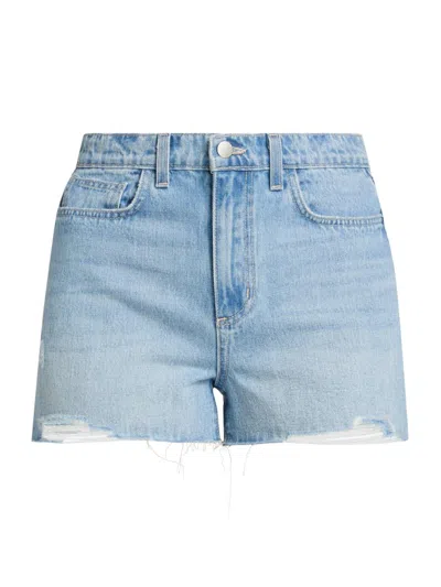 L'agence Clark High Rise Short In Blue