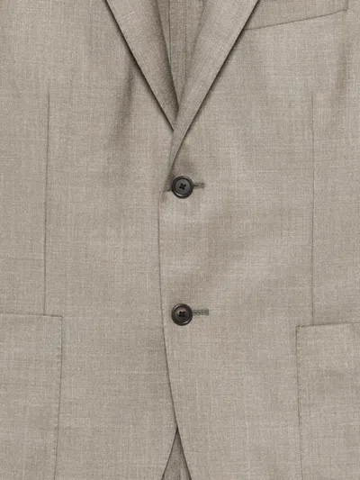 Corneliani Button Suit In Neutral