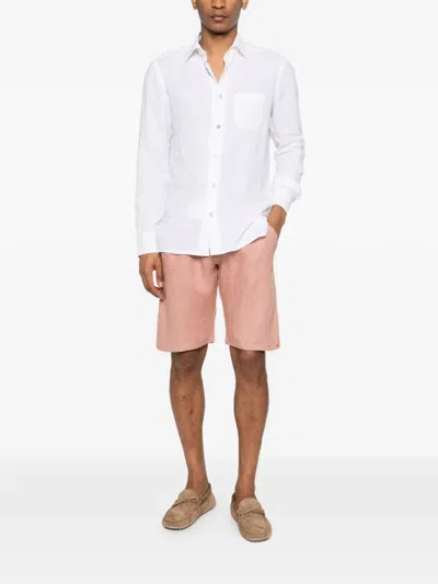 Kiton Drawstring Shorts In Pink
