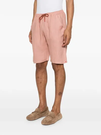 Kiton Drawstring Shorts In Pink