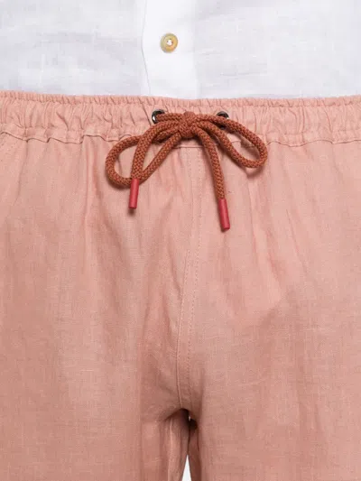 Kiton Drawstring Shorts In Pink
