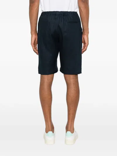 Kiton Drawstring Shorts In Blue