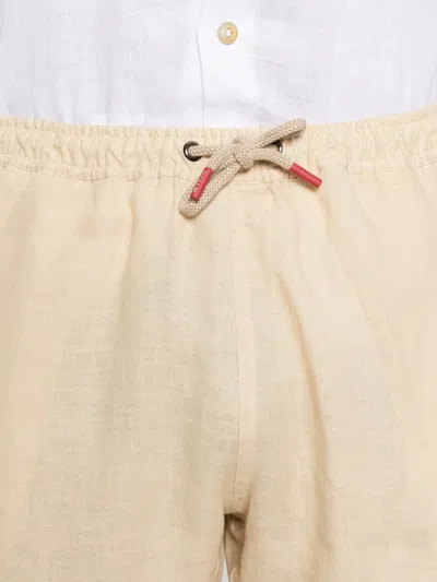 Kiton Drawstring Shorts In Neutral