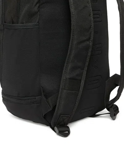 Jordan Logo-embroidered Backpack In Black