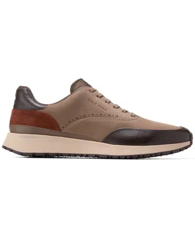 Cole Haan Lewis Grandpro Luxe Colorblock Sneaker In Black