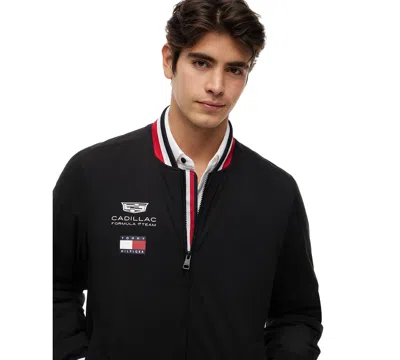 Tommy Hilfiger Tommy X Cadillac F1 Team Replica Bomber In Black