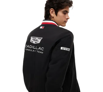 Tommy Hilfiger Tommy X Cadillac F1 Team Replica Bomber In Black