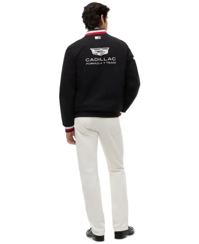 Tommy Hilfiger Tommy X Cadillac F1 Team Replica Bomber In Black