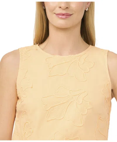 Cece Womens Boxy Textured Top Pull On Shorts In Neutral