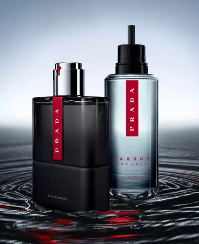 Prada Mens Luna Rossa Carbon Eau De Parfum 100ml In Black