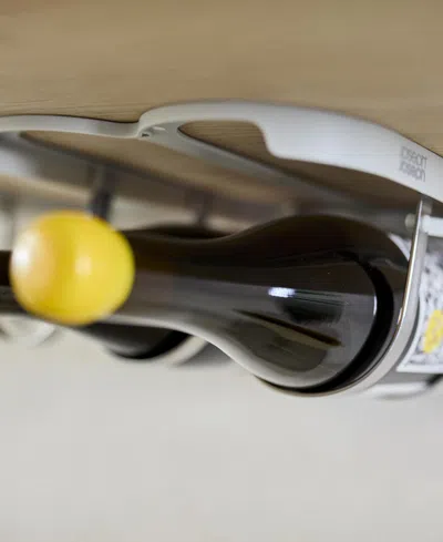 Joseph Joseph Cradle Foldable Under-shelf Wine Rack In Gray