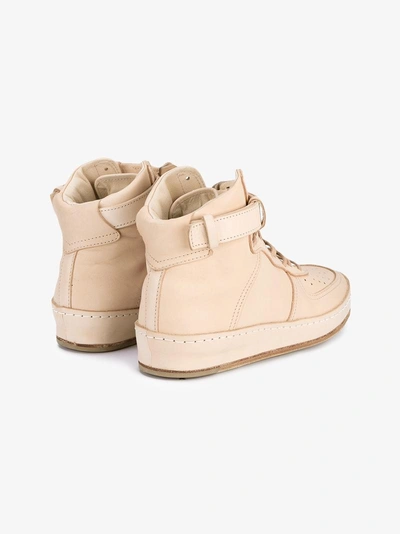 Shop Hender Scheme 'mip-01' Leather Hi-top Sneakers