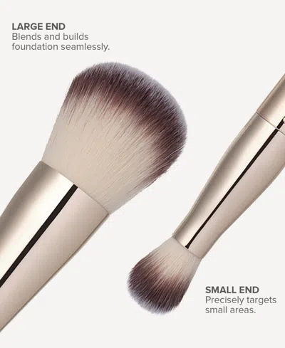 Anastasia Beverly Hills Impeccable Foundation And Face Brush In Transparent
