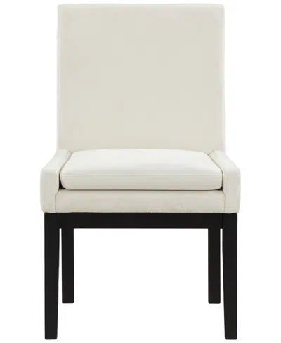 Macy's Macai 6-pc. Upholstered Side Chair Set In White