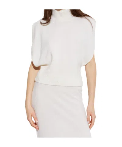 Lisa Yang Cashmere Pullover In White